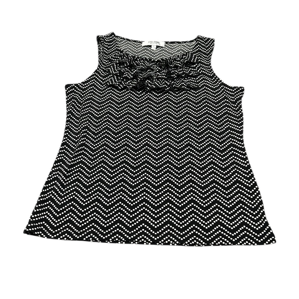 JONES STUDIO stretchy polkadot tank